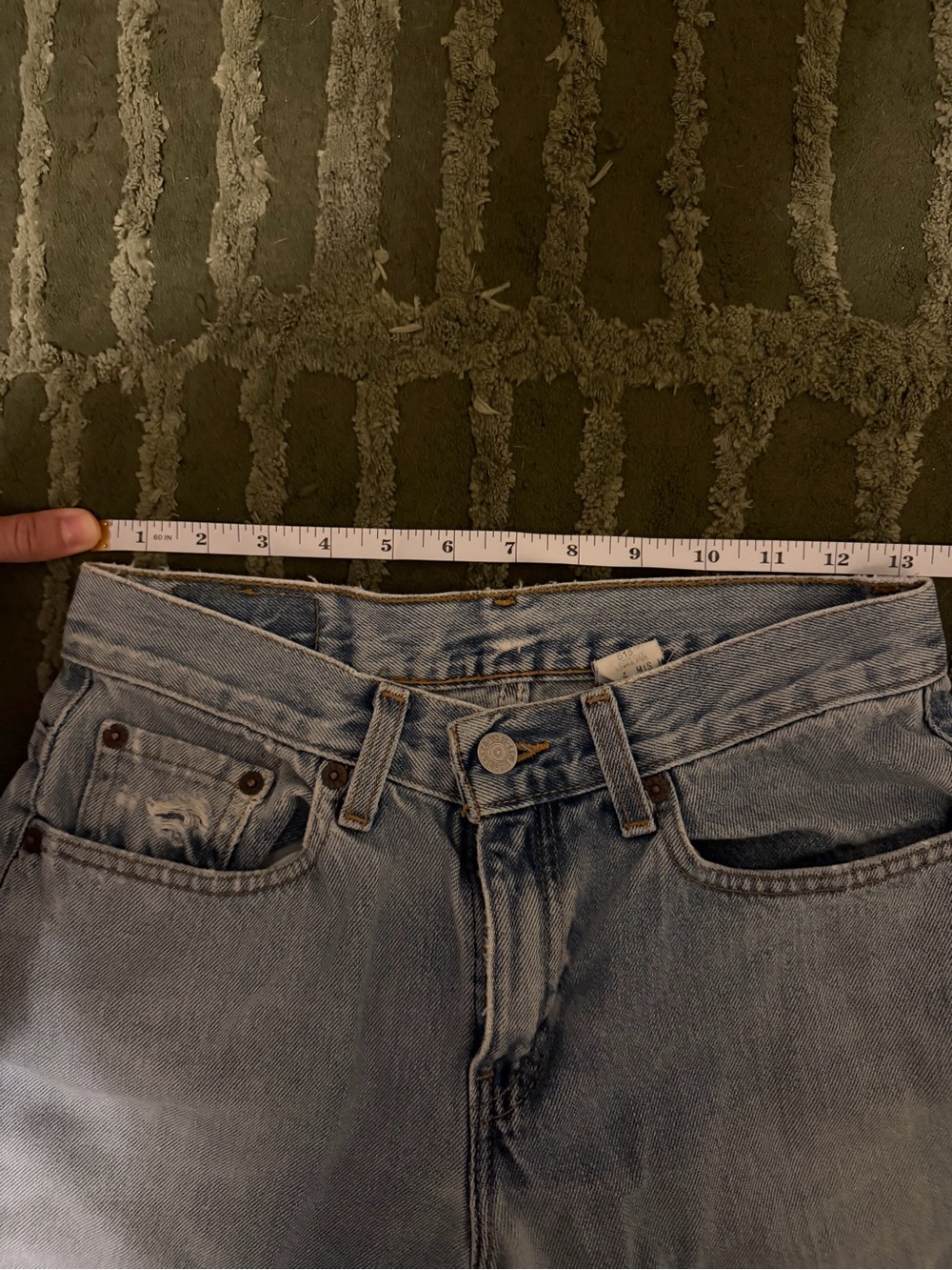 Women’s Vintage Levi’s Light Blue Boot Cut Jeans - Picture 9 of 9